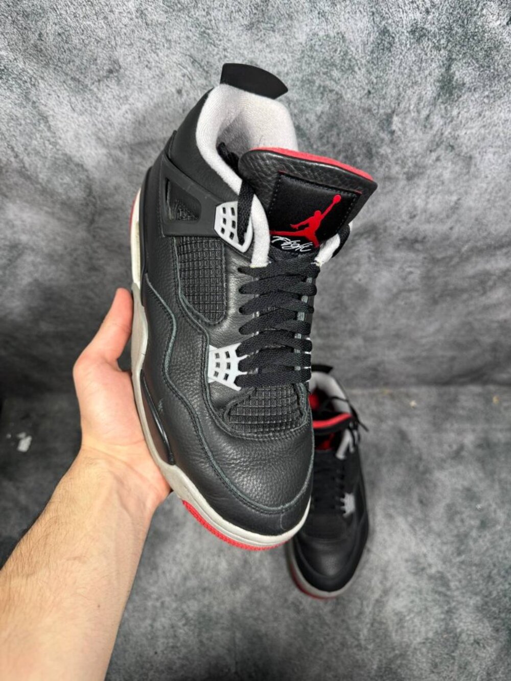 Size 10 | Jordan 4 Reimagined Bred No Box | Pre-Owned